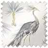 Tropical Birds, Golden Silver - Roller Blind